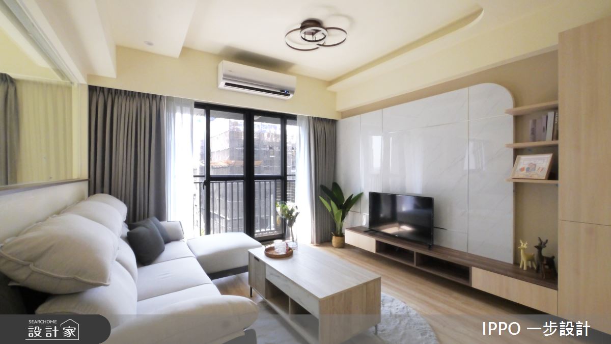 20坪新成屋(5年以下)＿現代風客廳案例圖片＿IPPO 一步設計＿一步_第十步之6
