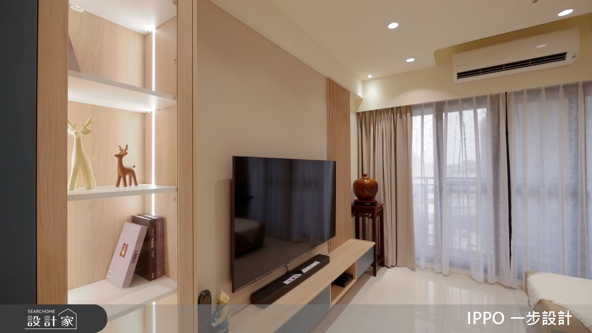 20坪新成屋(5年以下)＿現代風客廳案例圖片＿IPPO 一步設計＿一步_第二十二步之3