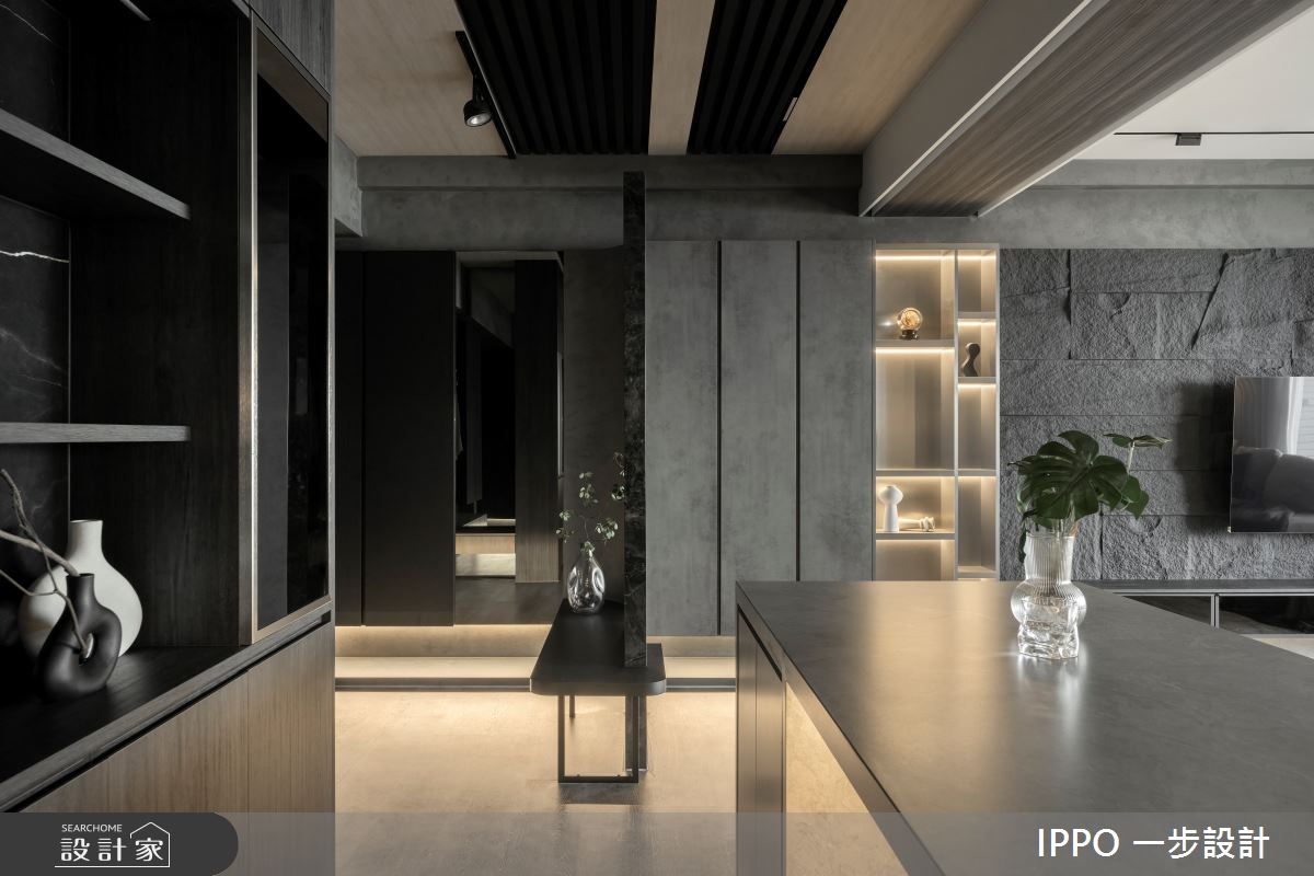 28坪新成屋(5年以下)＿現代風玄關中島案例圖片＿IPPO 一步設計＿一步_第二十七步 靜默之境之8