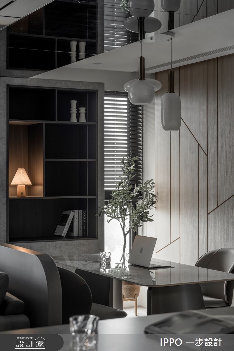 28坪新成屋(5年以下)＿現代風餐廳中島案例圖片＿IPPO 一步設計＿一步_第二十七步 靜默之境之19