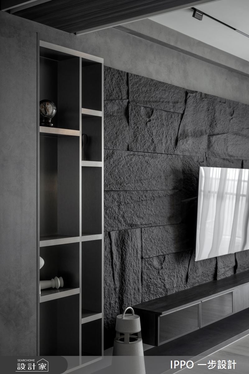 28坪新成屋(5年以下)＿現代風客廳案例圖片＿IPPO 一步設計＿一步_第二十七步 靜默之境之13