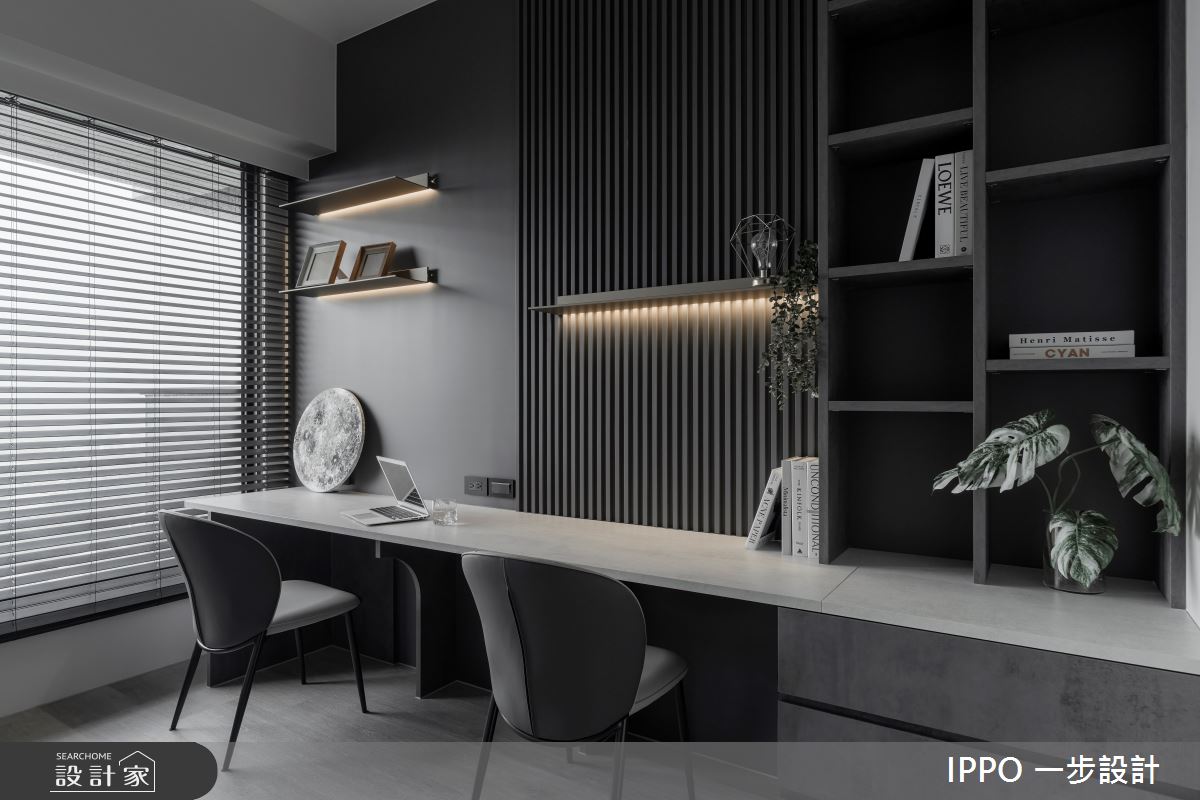 28坪新成屋(5年以下)＿現代風書房案例圖片＿IPPO 一步設計＿一步_第二十七步 靜默之境之22