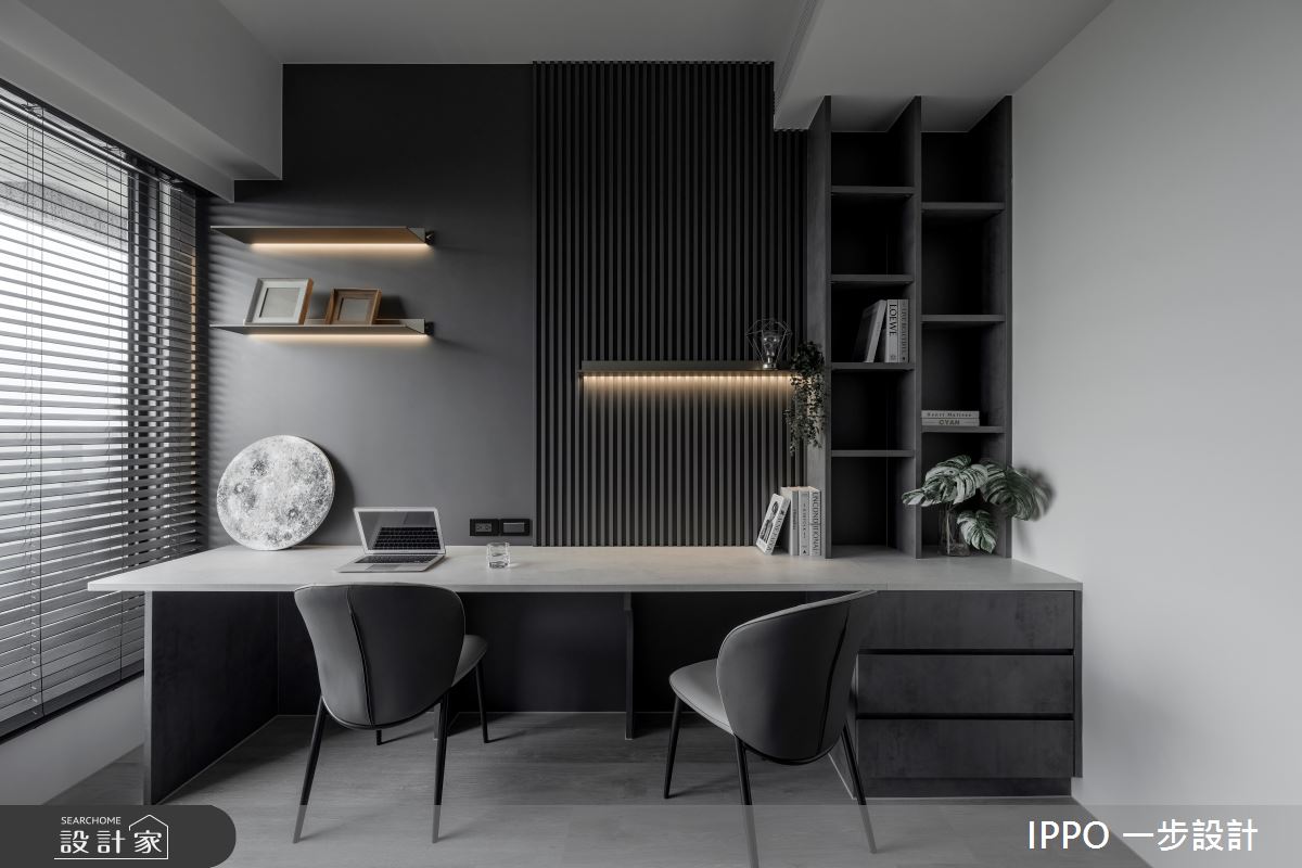 28坪新成屋(5年以下)＿現代風書房案例圖片＿IPPO 一步設計＿一步_第二十七步 靜默之境之21