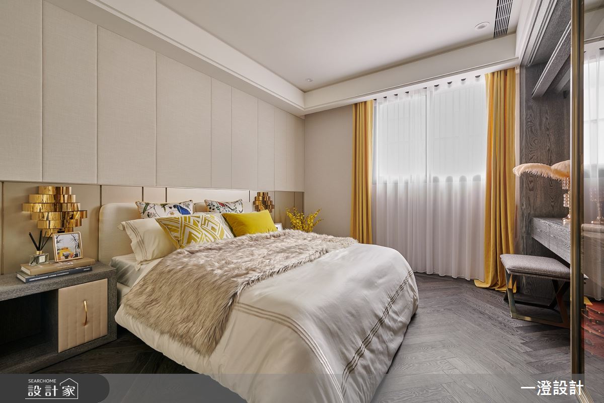 61坪＿古典輕奢風臥室案例圖片＿一澄設計事業＿一澄_07.春與麗之7