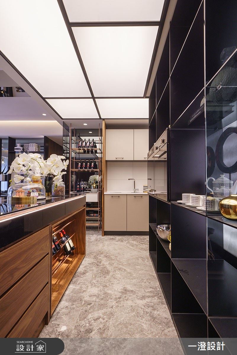 ＿輕奢華風廚房中島案例圖片＿一澄設計事業＿一澄_08.斯室思藝之8