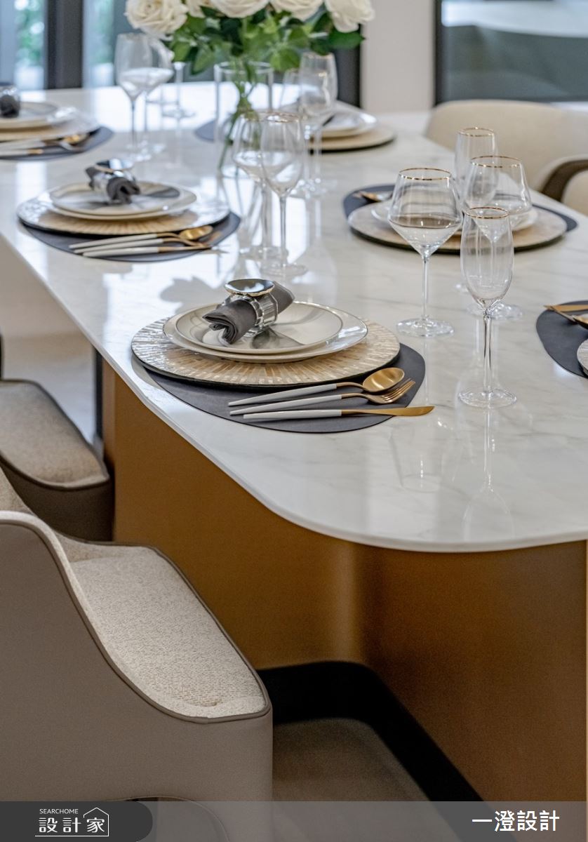 50坪＿輕奢華風餐廳案例圖片＿一澄設計事業＿一澄_11.熠熠之7
