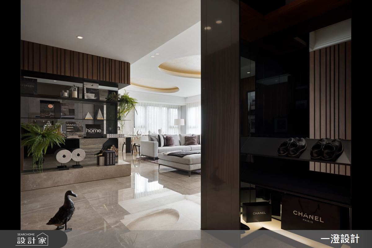 78坪＿現代人文風玄關案例圖片＿一澄設計事業＿一澄_21.天際方圓之1