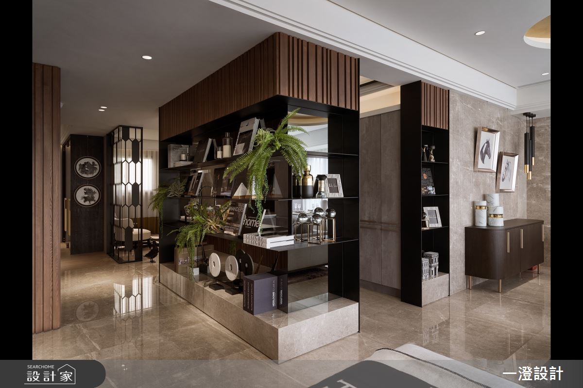 78坪＿現代人文風玄關案例圖片＿一澄設計事業＿一澄_21.天際方圓之3