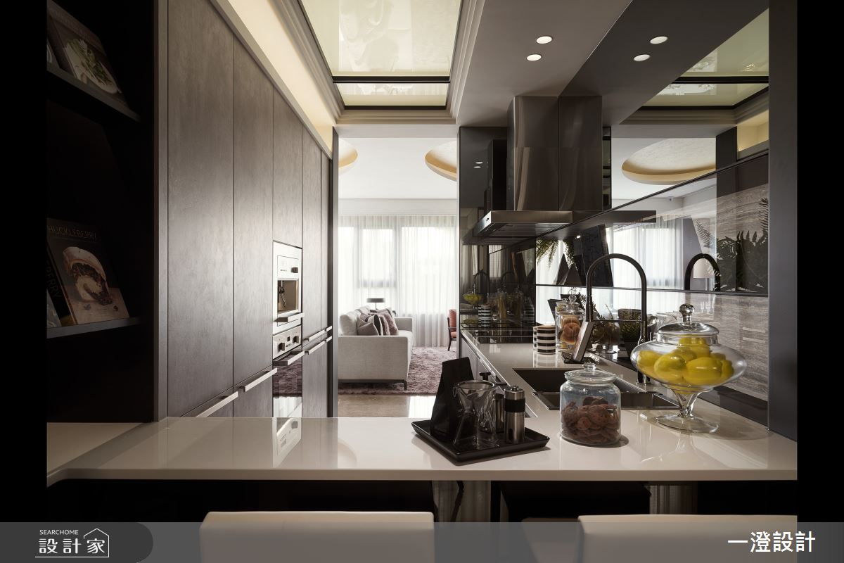 78坪＿現代人文風廚房中島案例圖片＿一澄設計事業＿一澄_21.天際方圓之9