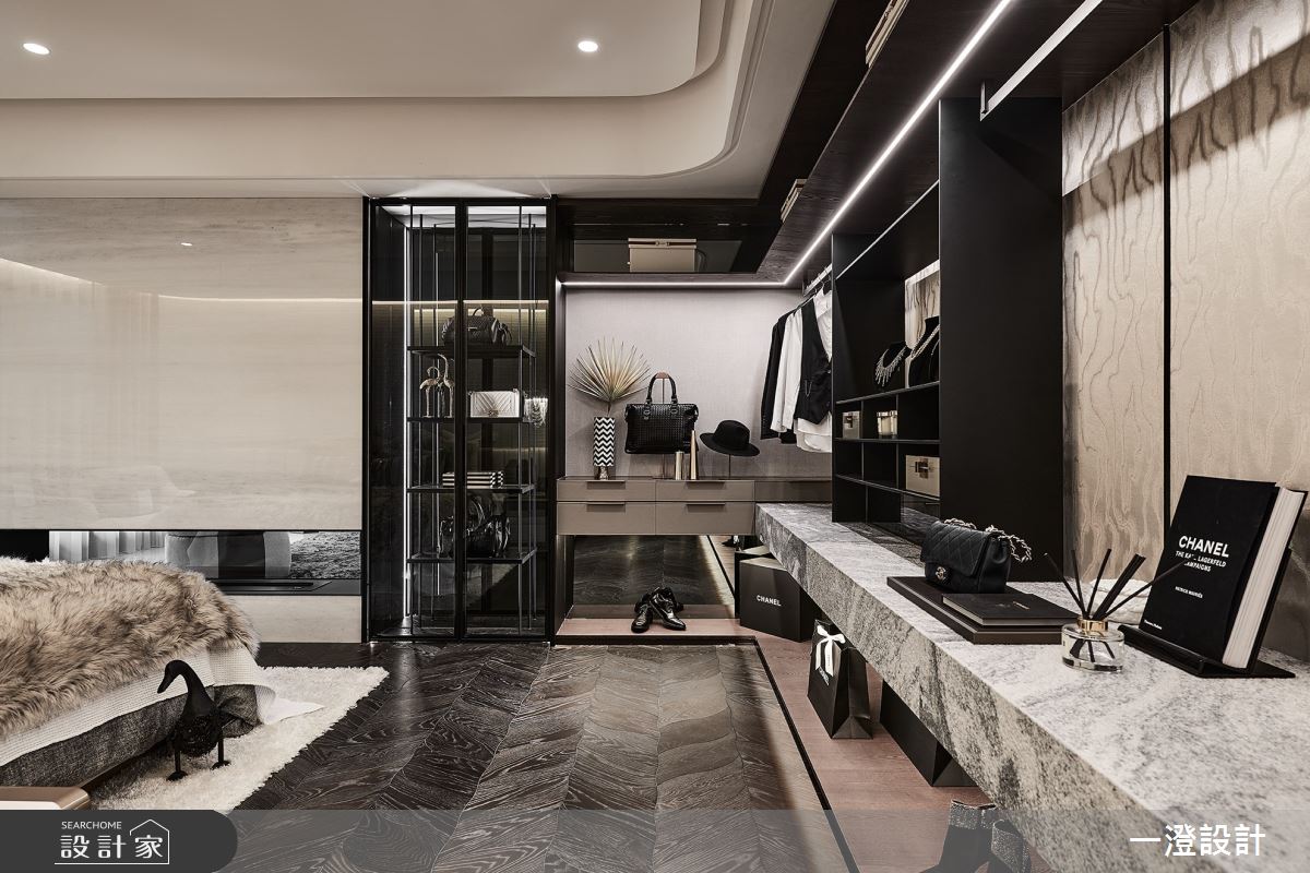 100坪＿現代輕奢風臥室案例圖片＿一澄設計事業＿一澄_22.墨‧砌之17