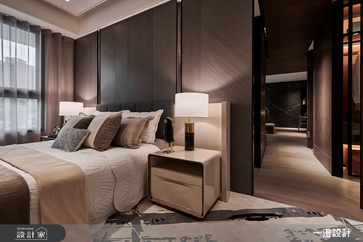 51坪＿現代輕奢風臥室案例圖片＿一澄設計事業＿一澄_23.墨‧居之12