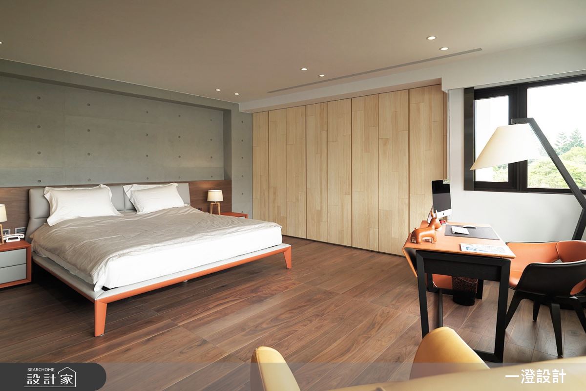 160坪＿現代人文風臥室案例圖片＿一澄設計事業＿一澄_25.誠泰大院W邸之10