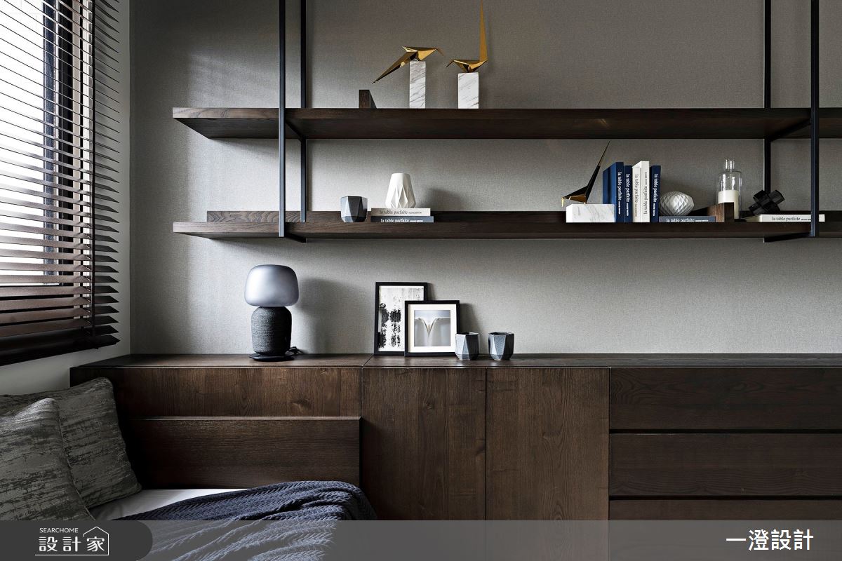 50坪＿木質人文風書房臥榻案例圖片＿一澄設計事業＿一澄_27.沐木之6
