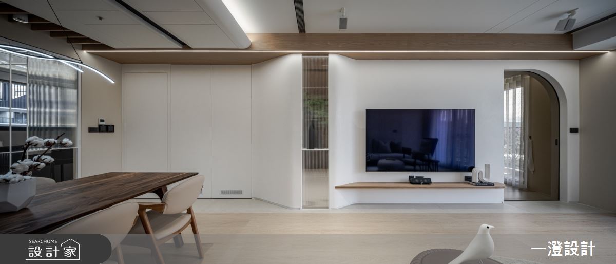 63坪＿現代北歐風客廳餐廳案例圖片＿一澄設計事業＿一澄_31.漫漫日光之6