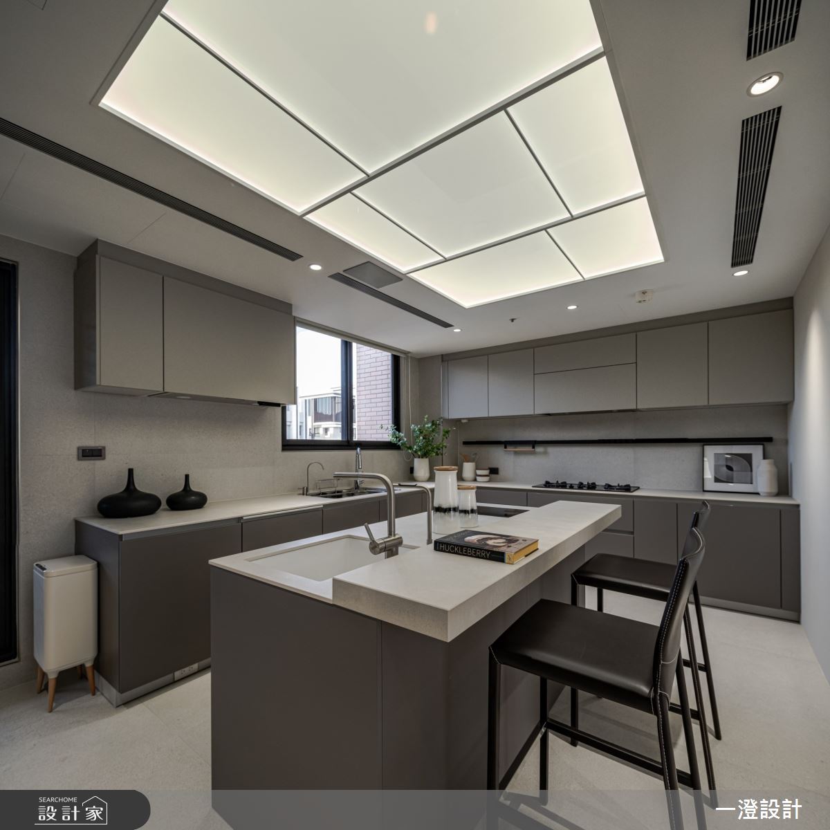 63坪＿現代北歐風廚房中島案例圖片＿一澄設計事業＿一澄_31.漫漫日光之15