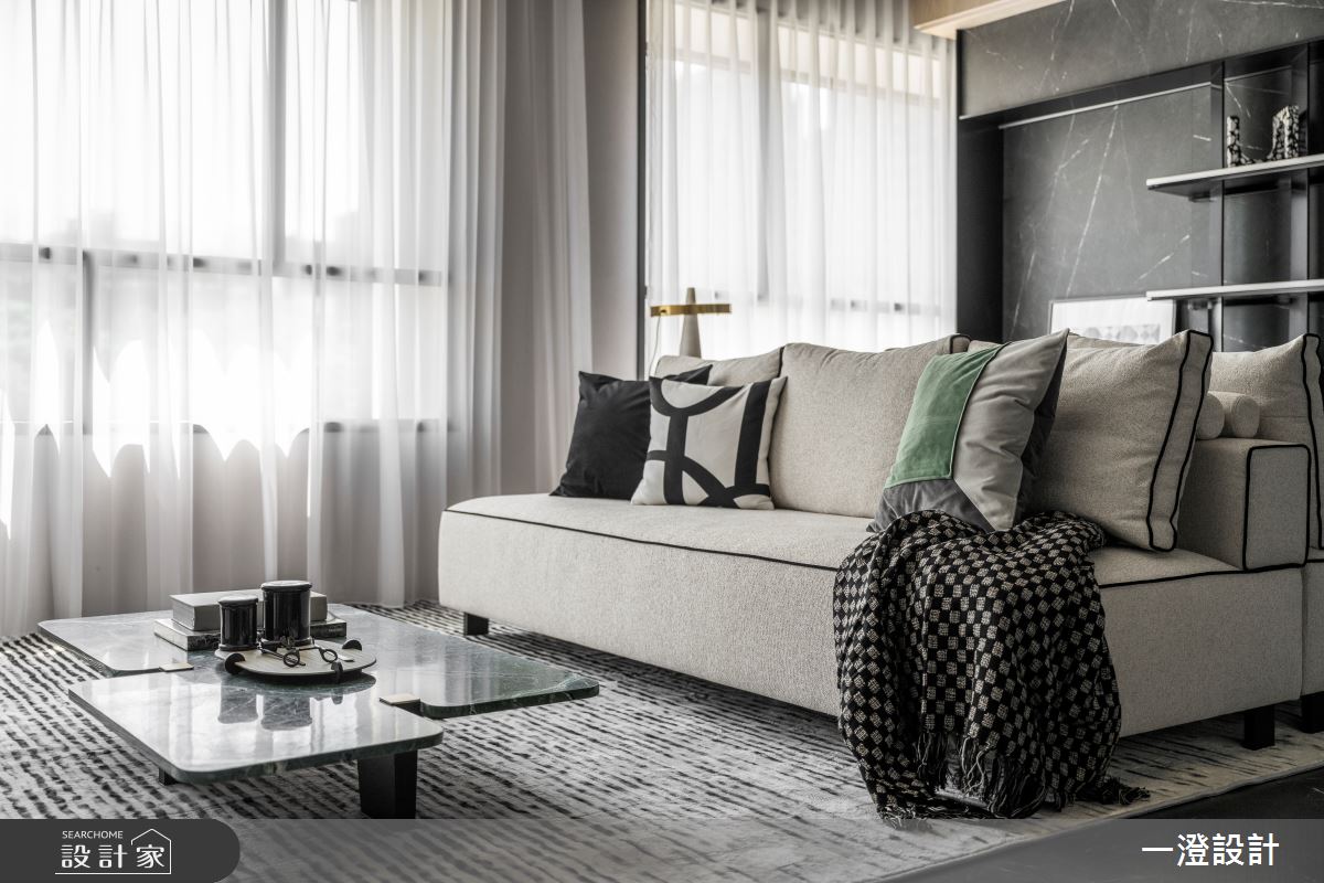 48坪＿現代簡約風客廳案例圖片＿一澄設計事業＿一澄_33.吾喻之3