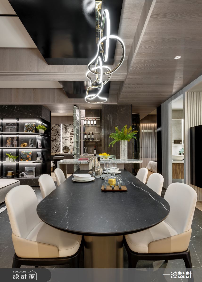 48坪＿現代簡約風餐廳中島案例圖片＿一澄設計事業＿一澄_33.吾喻之8