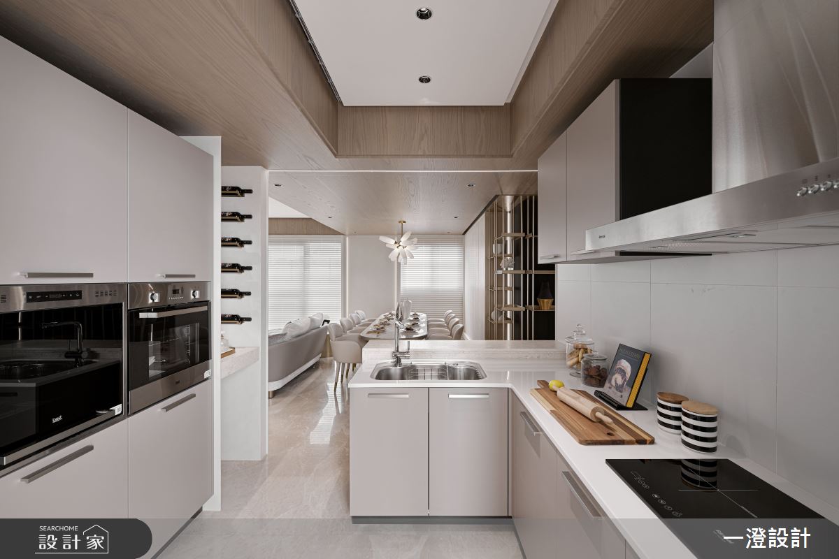 55坪＿侘寂輕奢風廚房中島案例圖片＿一澄設計事業＿一澄_44.賦居之10