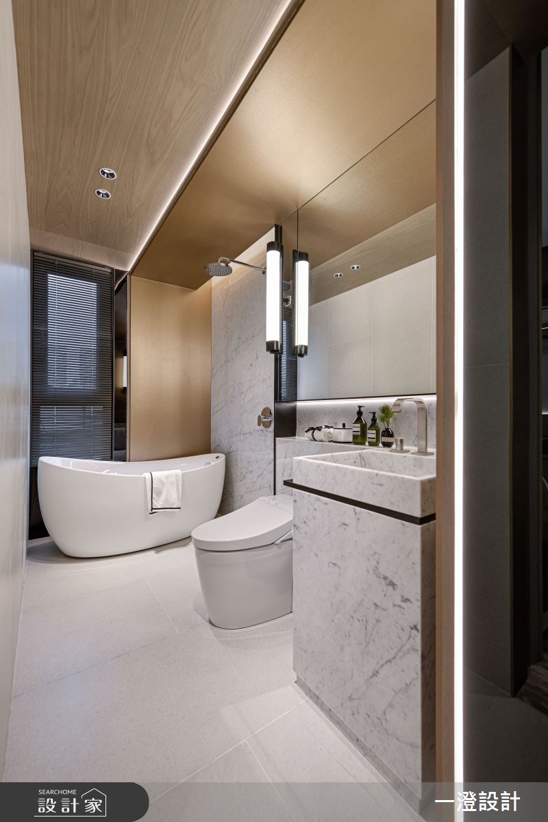 55坪＿侘寂輕奢風浴室案例圖片＿一澄設計事業＿一澄_44.賦居之16