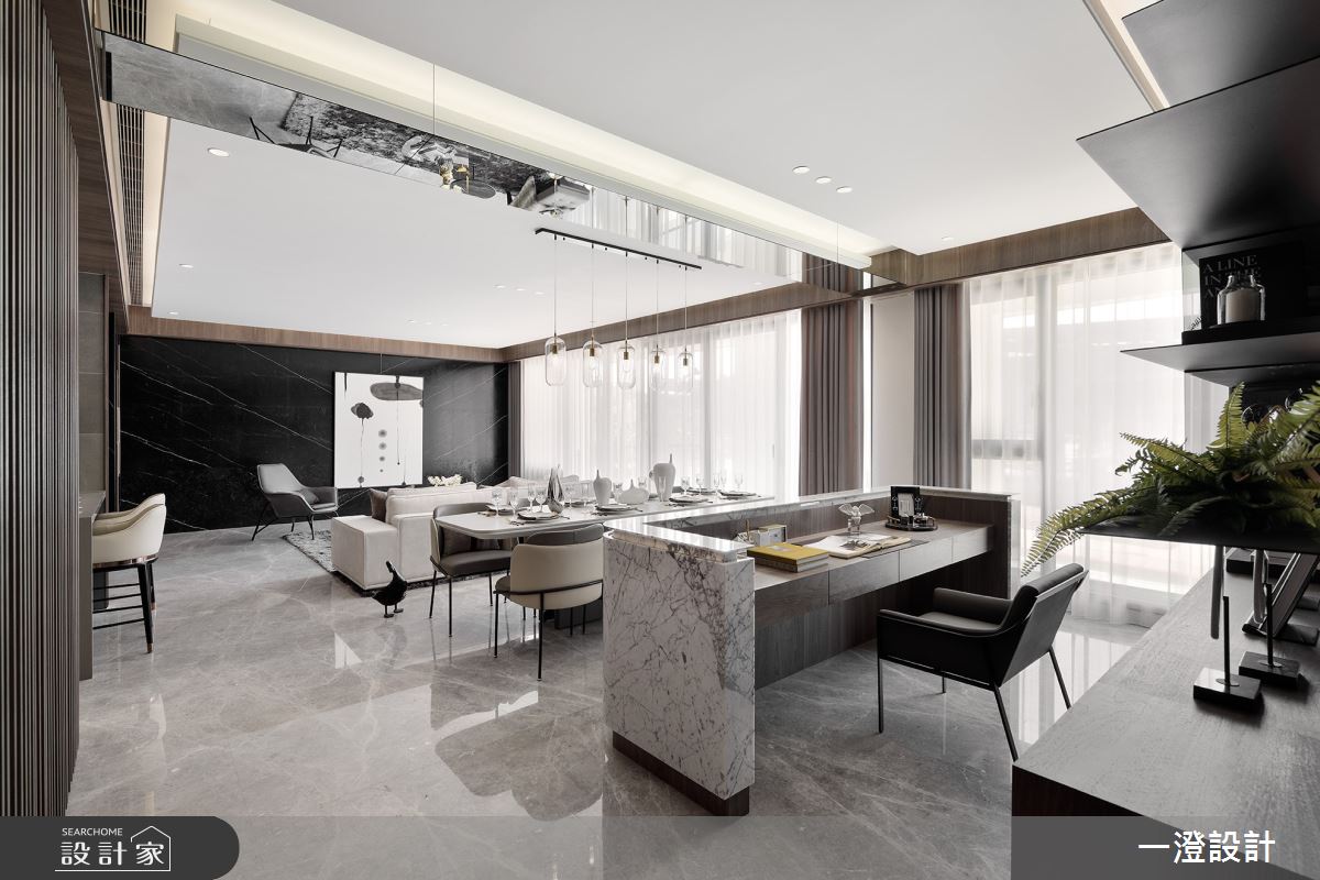 72坪＿現代人文風客廳餐廳書房案例圖片＿一澄設計事業＿一澄_45.謐境之9