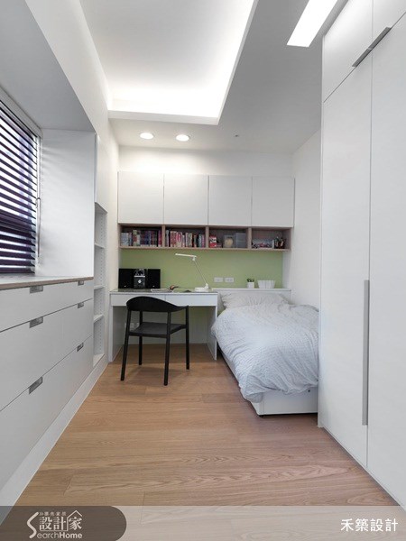 34坪中古屋(5~15年)＿北歐風臥室案例圖片＿禾築國際設計＿禾築_10之14