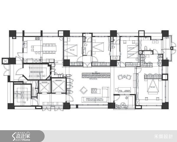 90坪新成屋(5年以下)＿現代風案例圖片＿禾築國際設計＿禾築_11之7