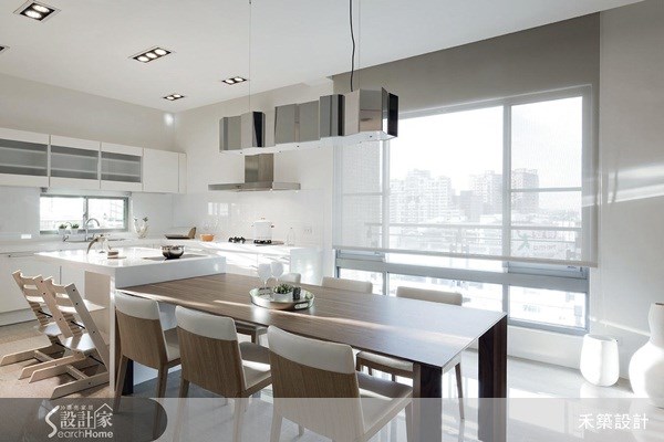 90坪新成屋(5年以下)＿現代風餐廳案例圖片＿禾築國際設計＿禾築_11之6