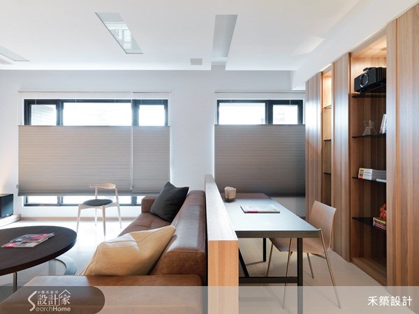 33坪新成屋(5年以下)＿北歐風客廳案例圖片＿禾築國際設計＿禾築_15之9