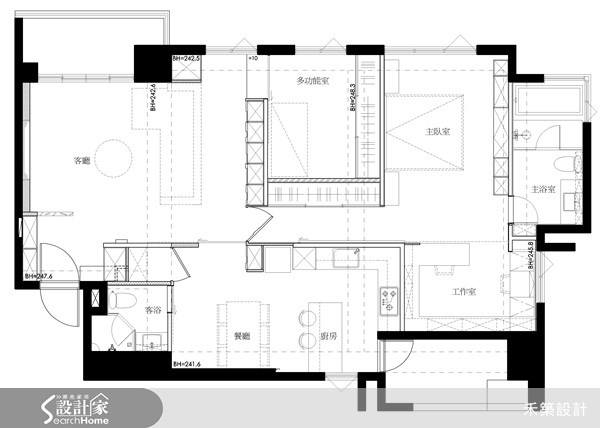 33坪新成屋(5年以下)＿簡約風案例圖片＿禾築國際設計＿禾築_16之31