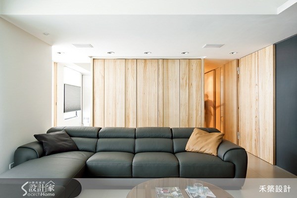 33坪新成屋(5年以下)＿簡約風客廳案例圖片＿禾築國際設計＿禾築_16之9
