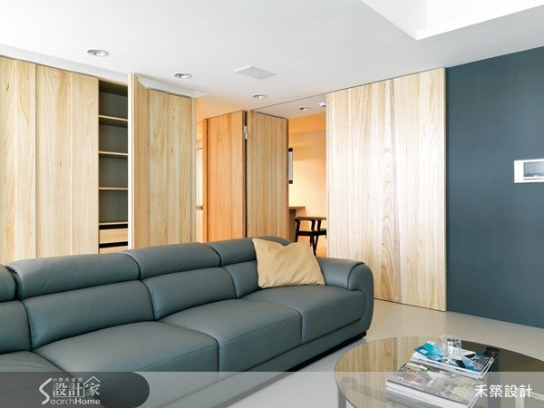 33坪新成屋(5年以下)＿簡約風客廳案例圖片＿禾築國際設計＿禾築_16之7