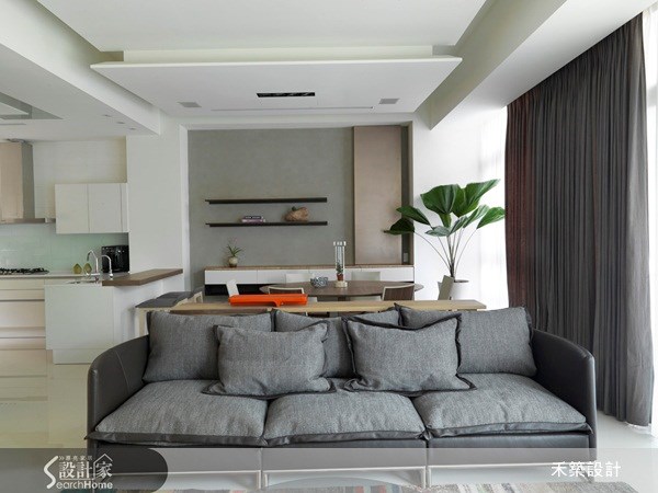新成屋(5年以下)＿休閒風客廳案例圖片＿禾築國際設計＿禾築_20之5