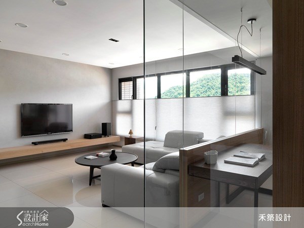 42坪新成屋(5年以下)＿休閒風客廳案例圖片＿禾築國際設計＿禾築_21之6
