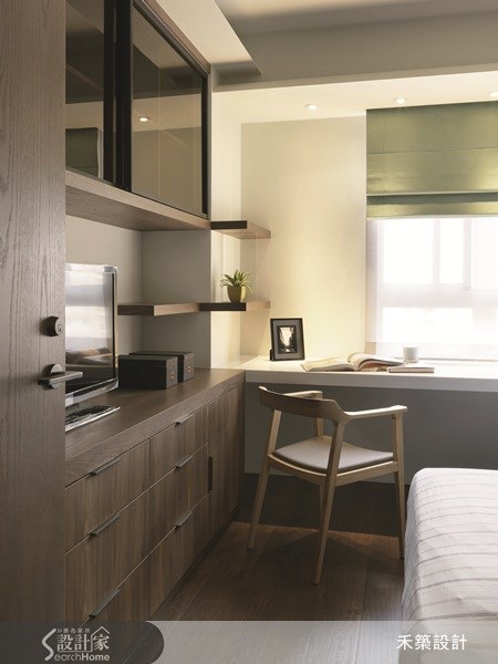 35坪新成屋(5年以下)＿北歐風臥室案例圖片＿禾築國際設計＿禾築_26之25