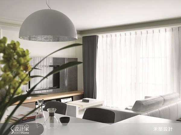 35坪新成屋(5年以下)＿北歐風客廳案例圖片＿禾築國際設計＿禾築_26之1