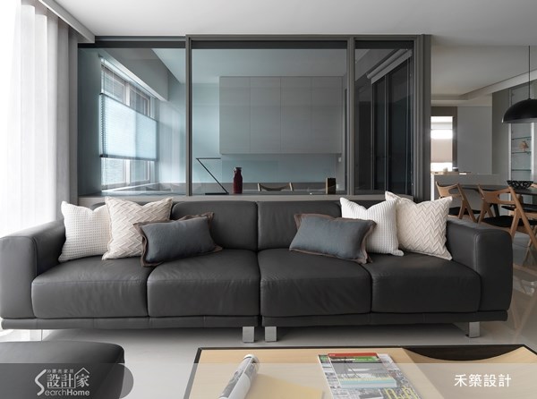 37坪新成屋(5年以下)＿現代風客廳案例圖片＿禾築國際設計＿禾築_30之8