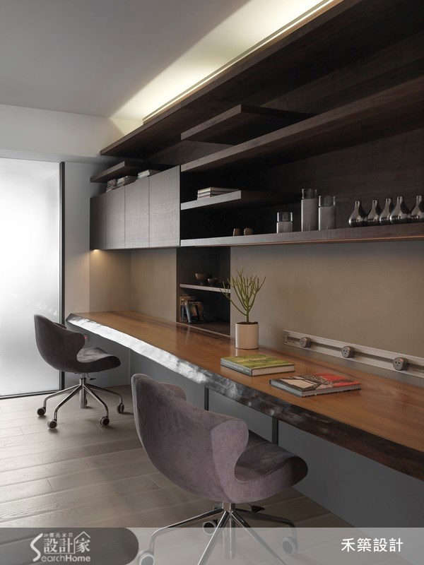 55坪新成屋(5年以下)＿現代風書房案例圖片＿禾築國際設計＿禾築_31之14
