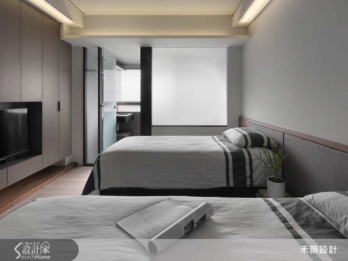 55坪新成屋(5年以下)＿現代風臥室案例圖片＿禾築國際設計＿禾築_31之15