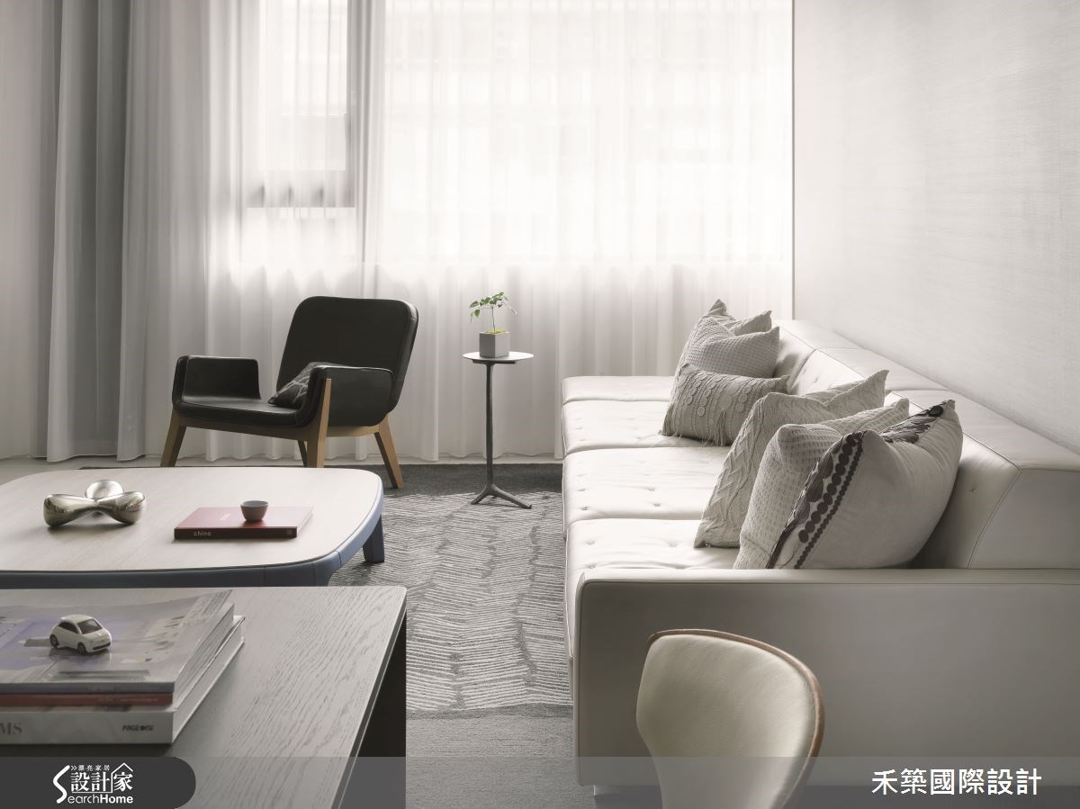 35坪預售屋＿簡約風客廳案例圖片＿禾築國際設計＿禾築_32之3