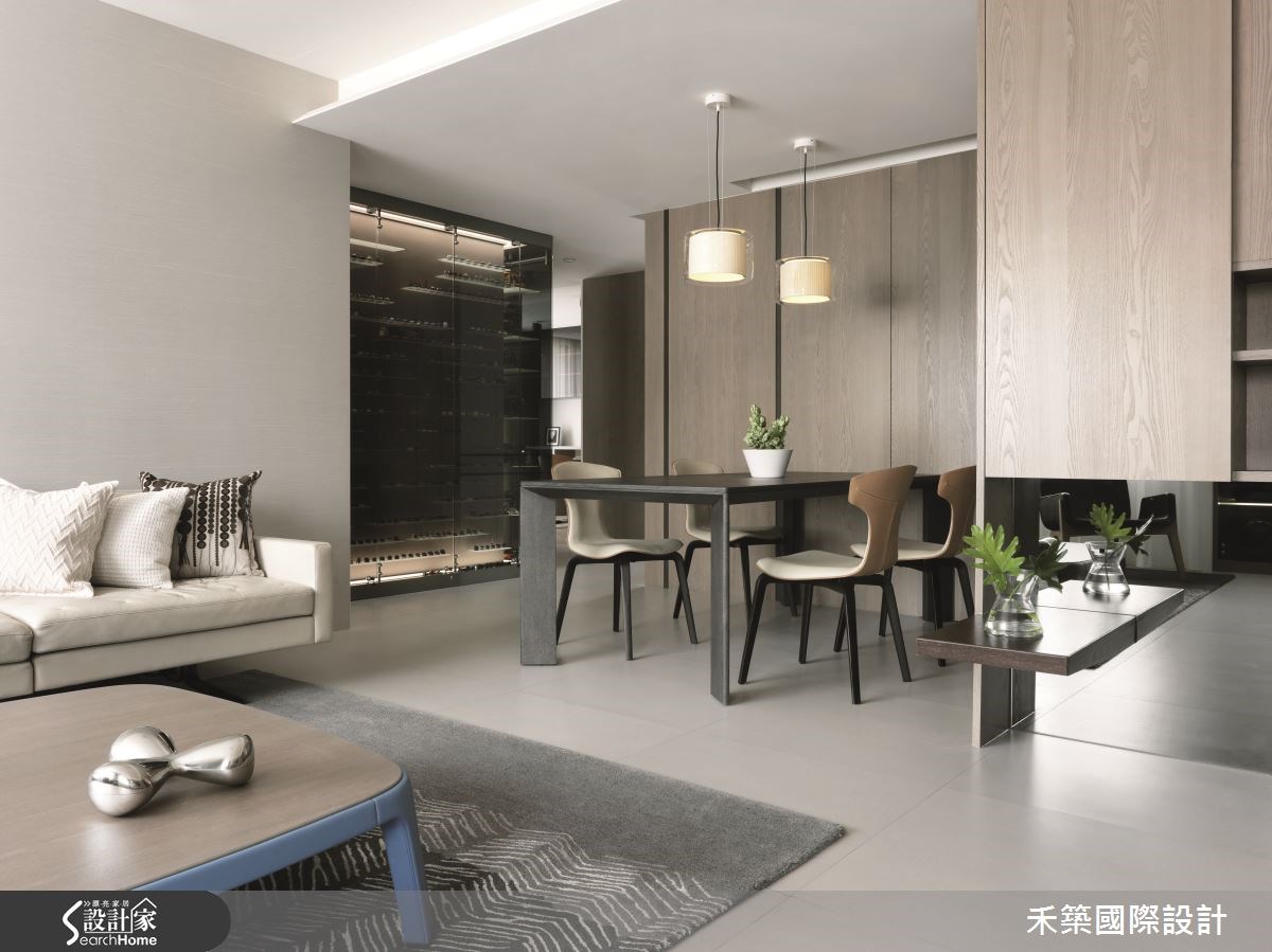 35坪預售屋＿簡約風客廳案例圖片＿禾築國際設計＿禾築_32之5