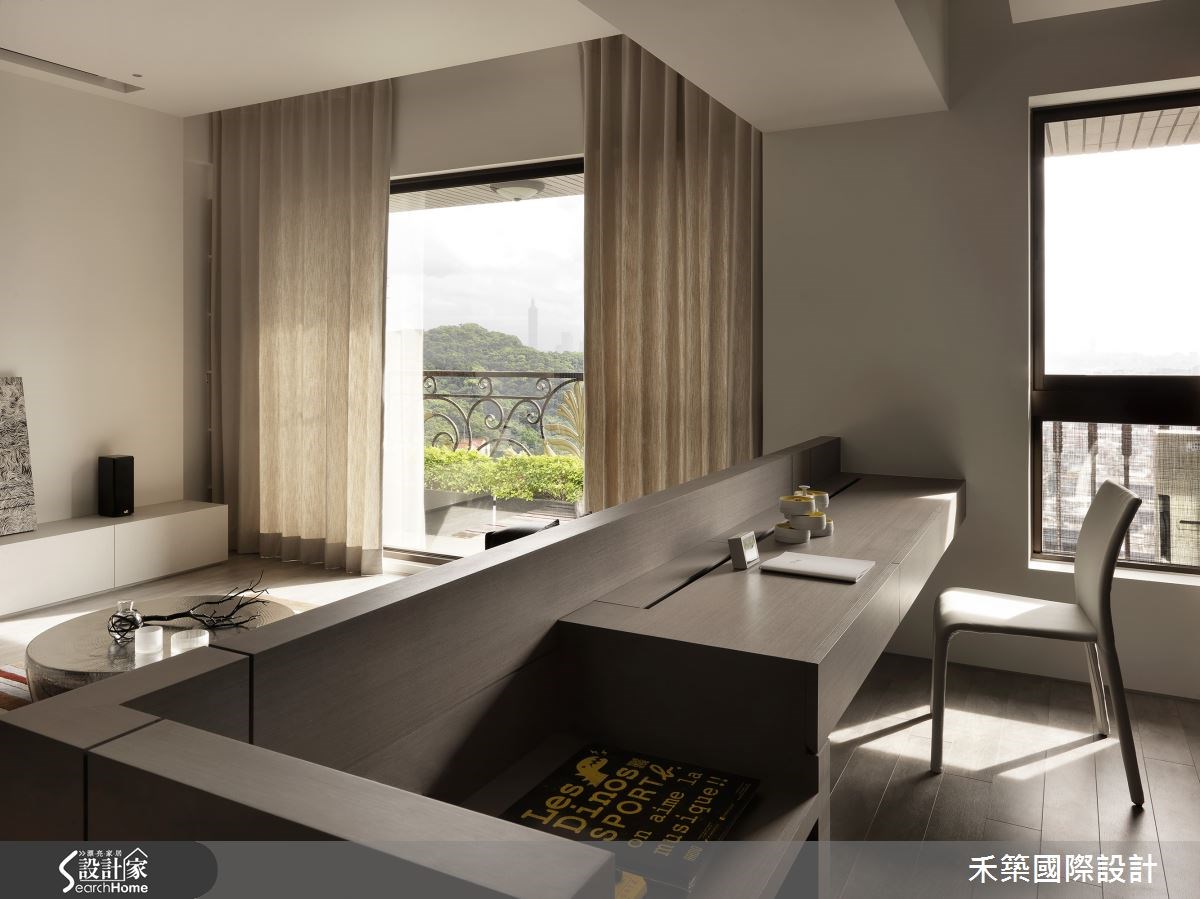 26坪中古屋(5~15年)＿現代風書房案例圖片＿禾築國際設計＿禾築_34之15