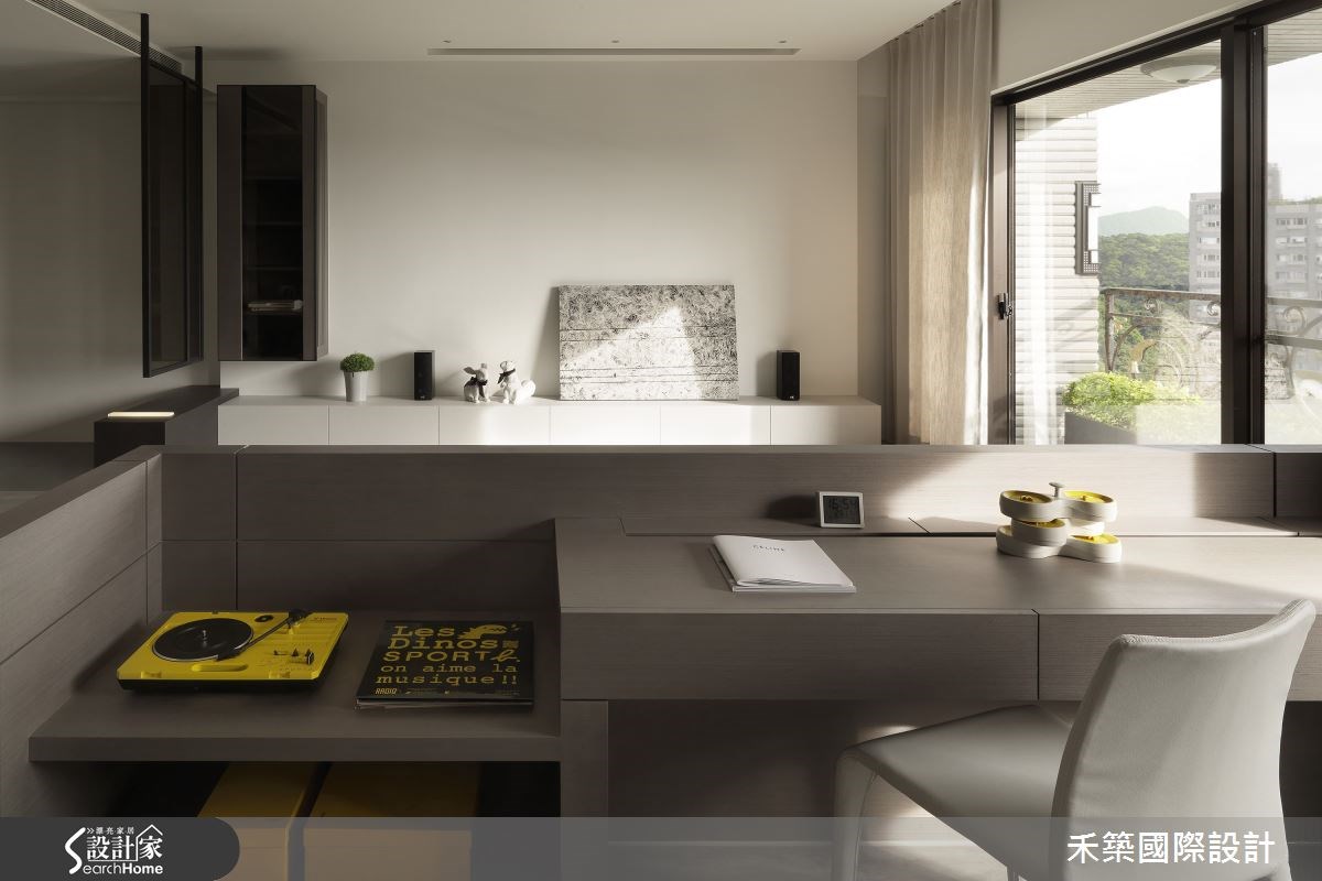 26坪中古屋(5~15年)＿現代風書房案例圖片＿禾築國際設計＿禾築_34之18