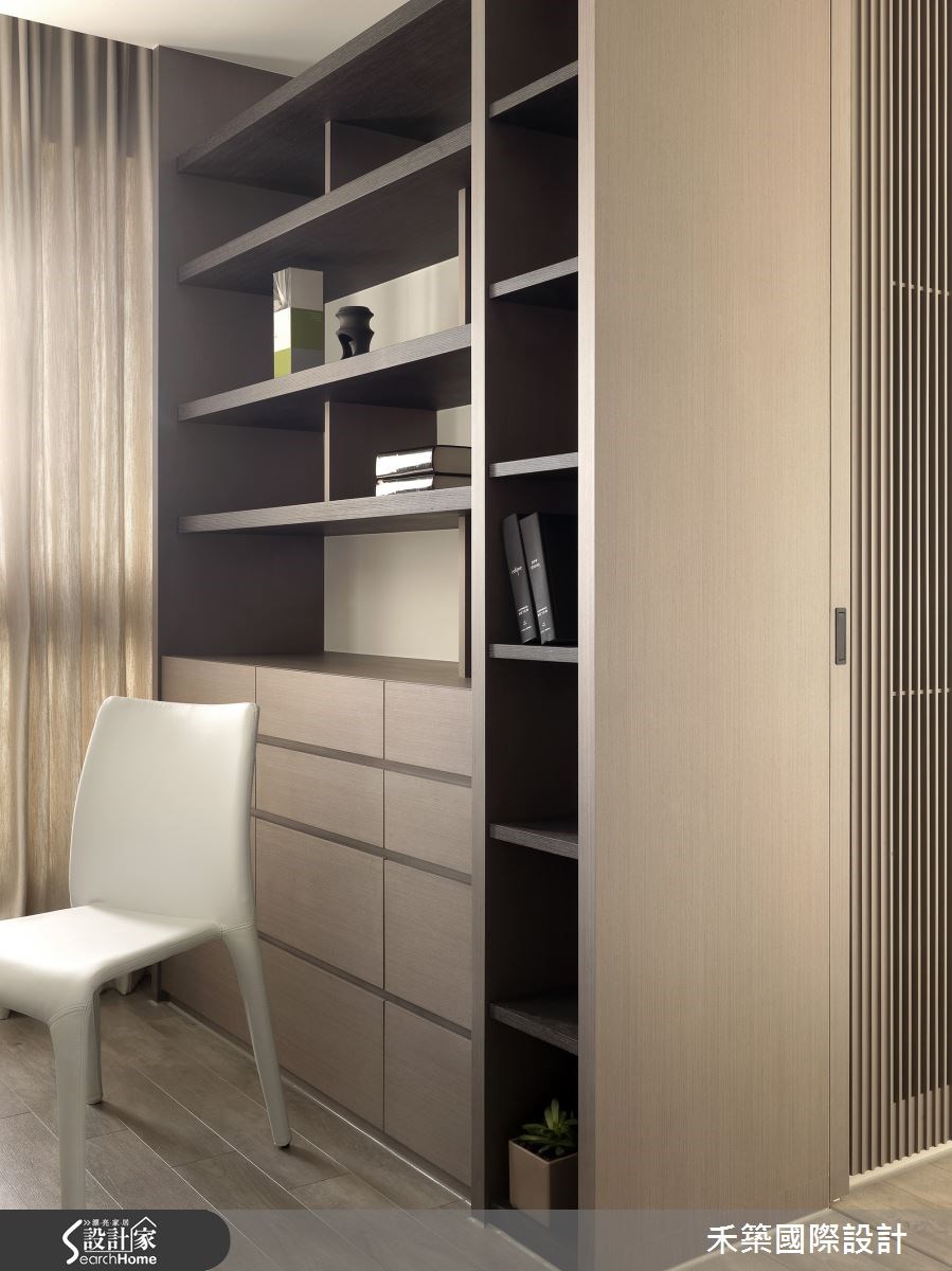 26坪中古屋(5~15年)＿現代風書房案例圖片＿禾築國際設計＿禾築_34之35
