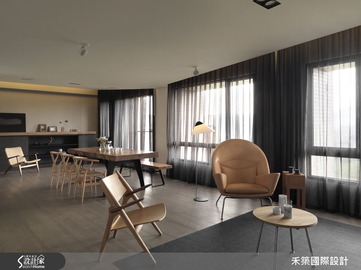 40坪中古屋(5~15年)＿現代風客廳案例圖片＿禾築國際設計＿禾築_35之10
