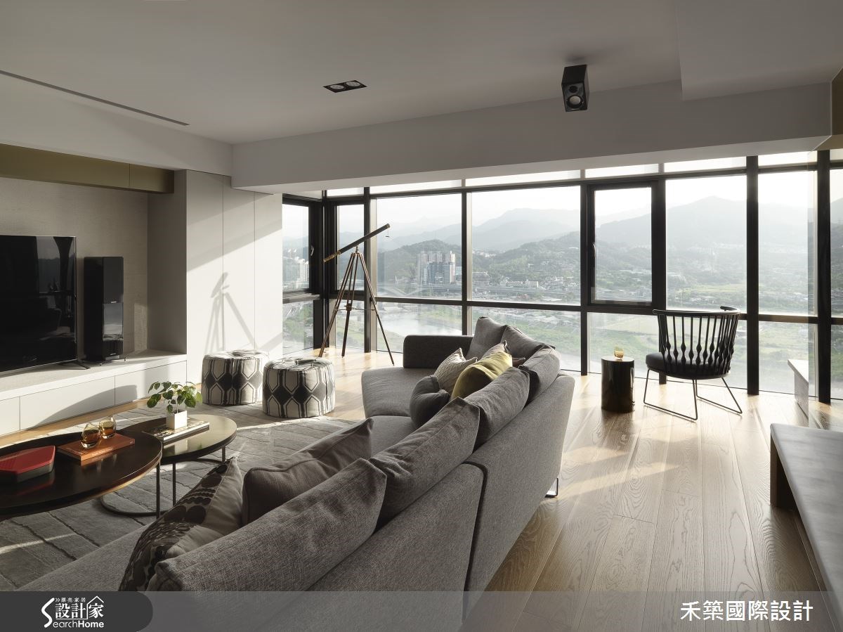65坪新成屋(5年以下)＿現代風客廳案例圖片＿禾築國際設計＿禾築_36之6