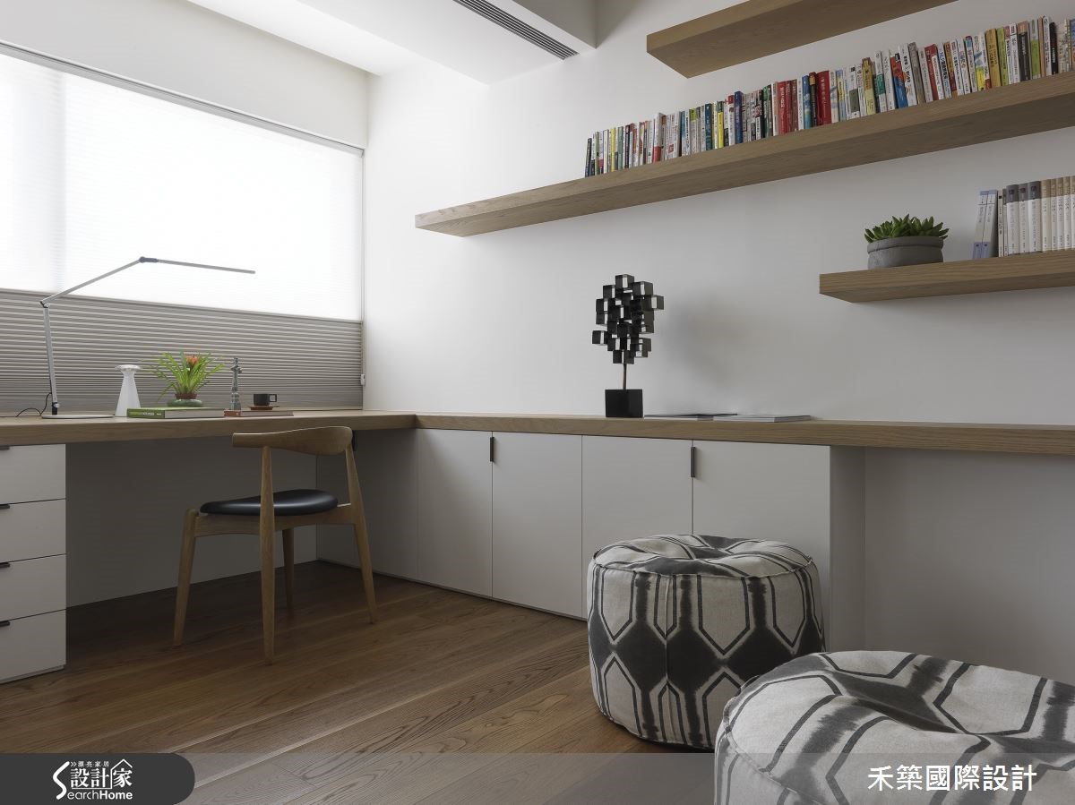 65坪新成屋(5年以下)＿現代風書房案例圖片＿禾築國際設計＿禾築_36之22