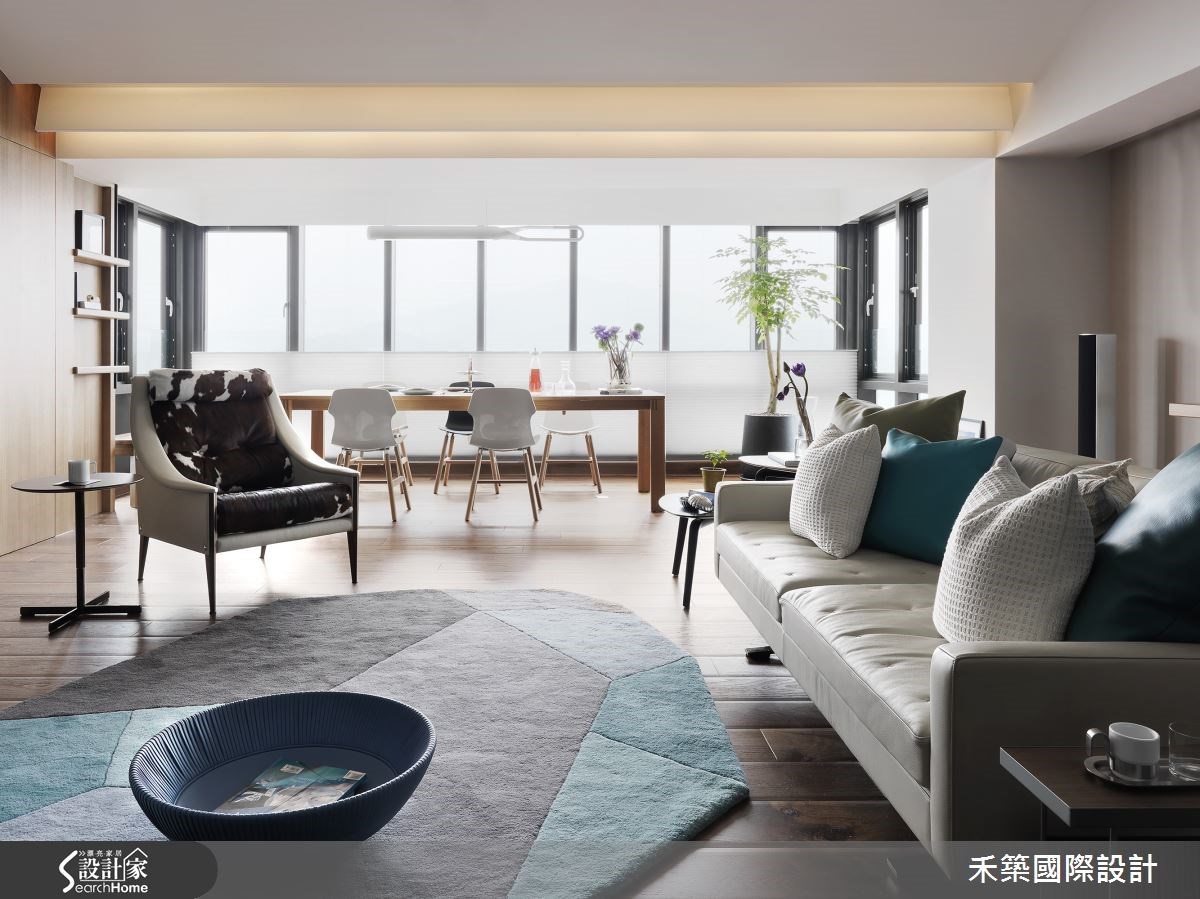35坪新成屋(5年以下)＿客廳案例圖片＿禾築國際設計＿禾築_37之6