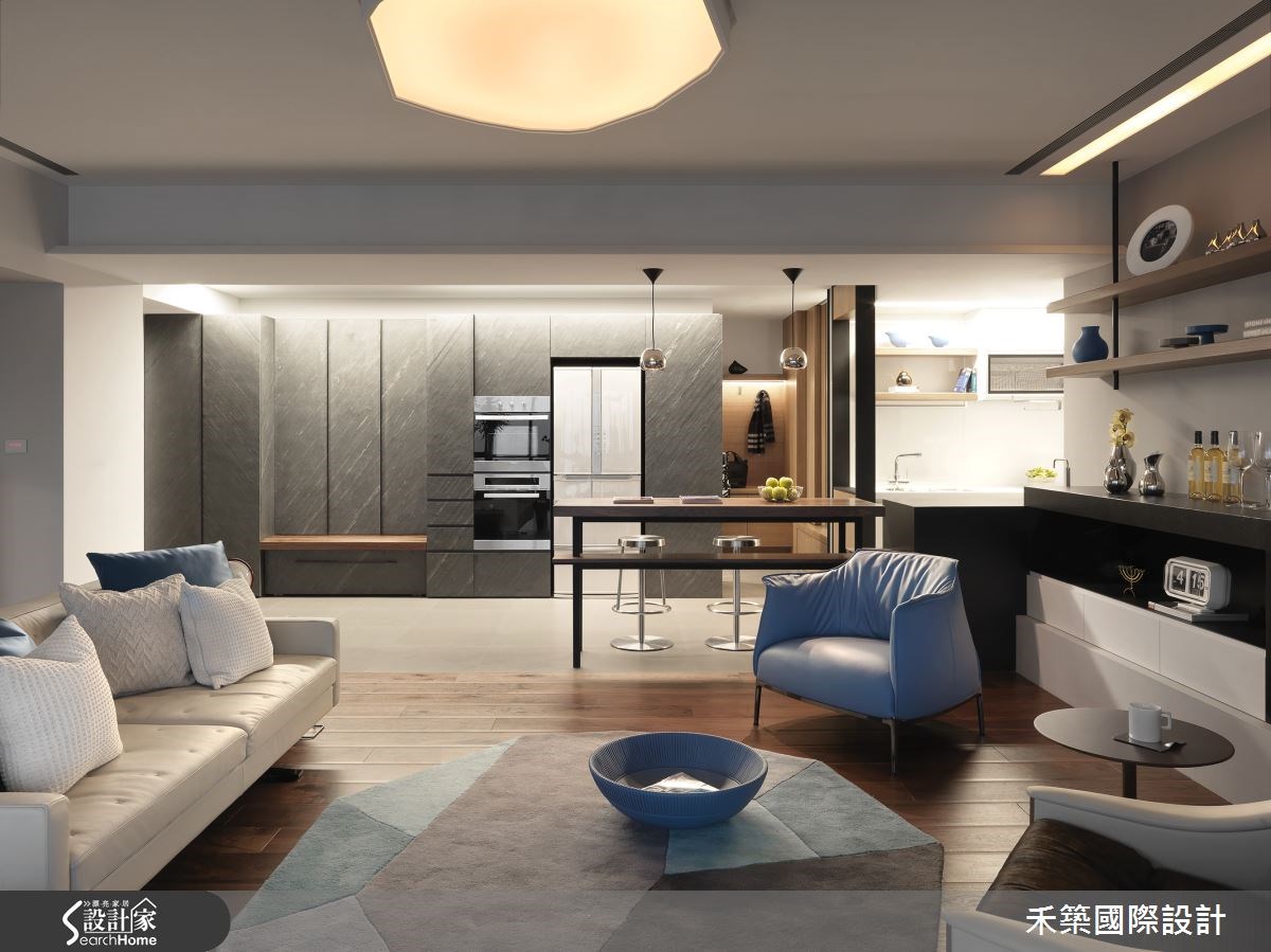 35坪新成屋(5年以下)＿客廳案例圖片＿禾築國際設計＿禾築_37之13