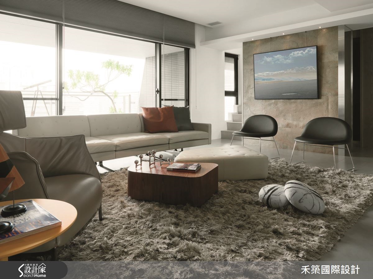 85坪新成屋(5年以下)＿現代風客廳案例圖片＿禾築國際設計＿禾築_39之10