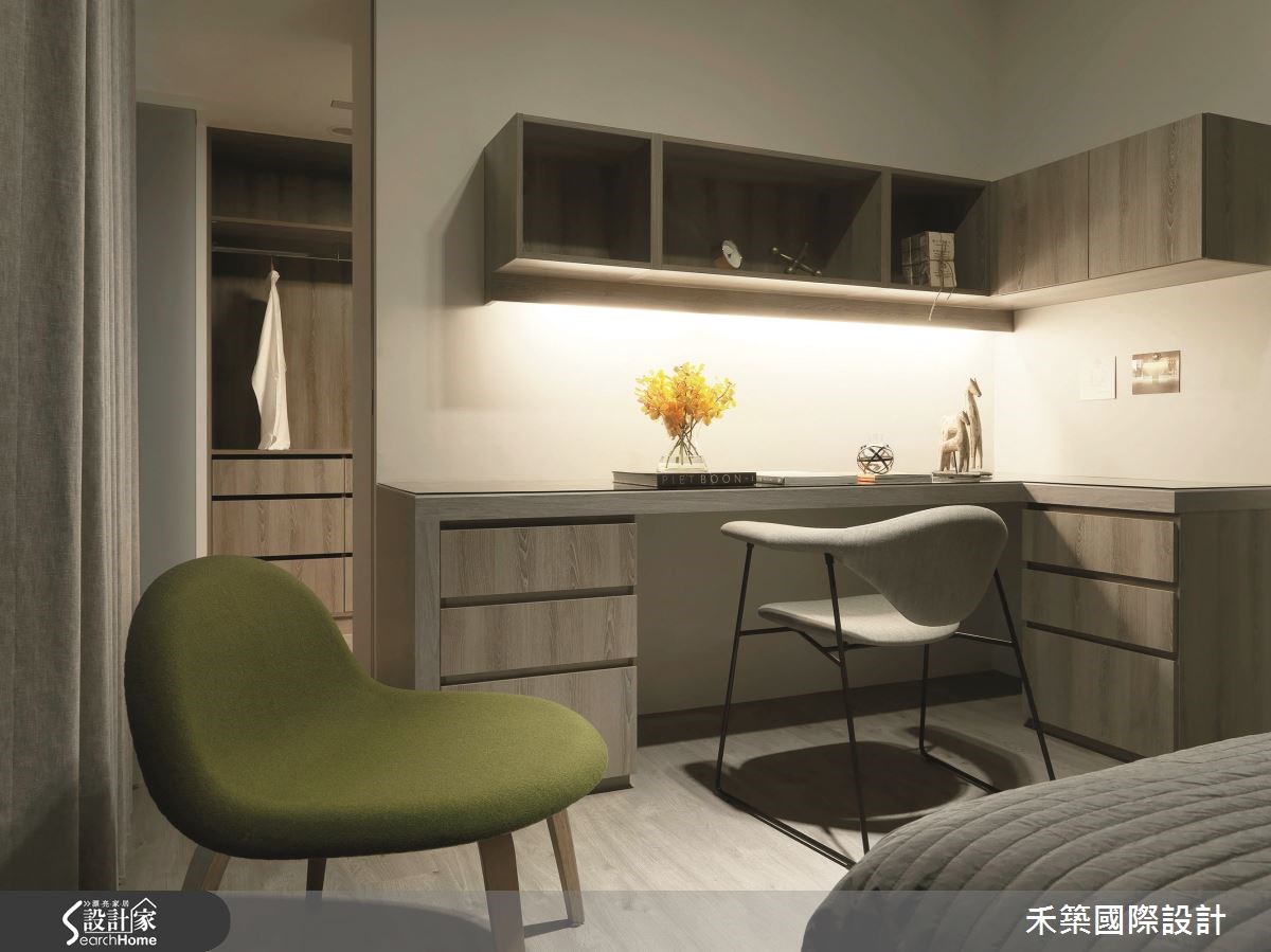 85坪新成屋(5年以下)＿現代風臥室案例圖片＿禾築國際設計＿禾築_39之57